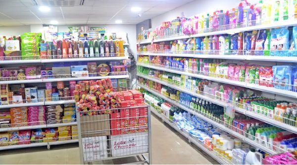 Racks in Shops