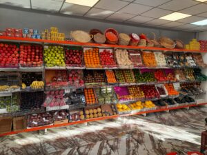 Fruits and Vegetable Racks