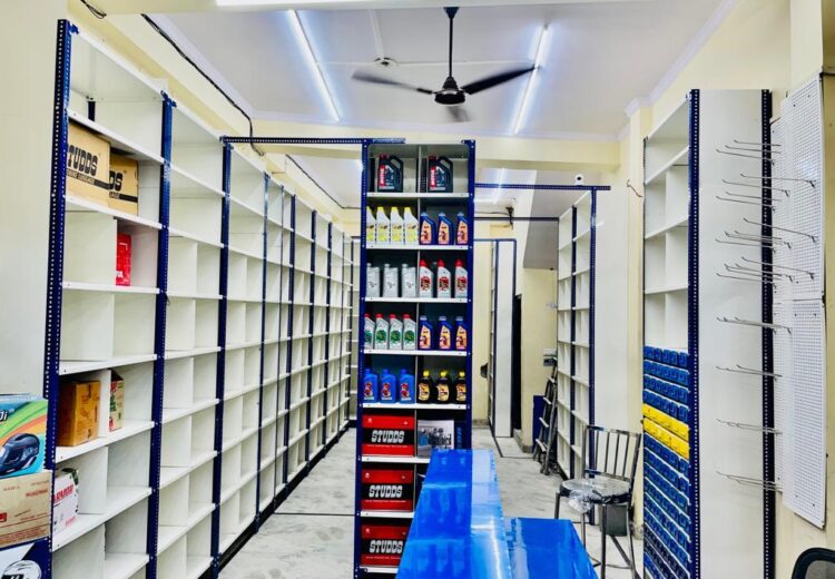Slotted angle racks