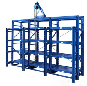 Mould Mould Racks in blue color with 