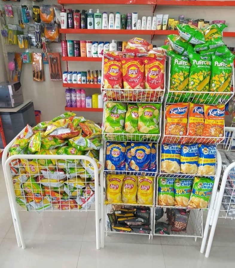 Mesh Wire Accessories  - Dump Bin and alligator bin for better marketing and organizing.