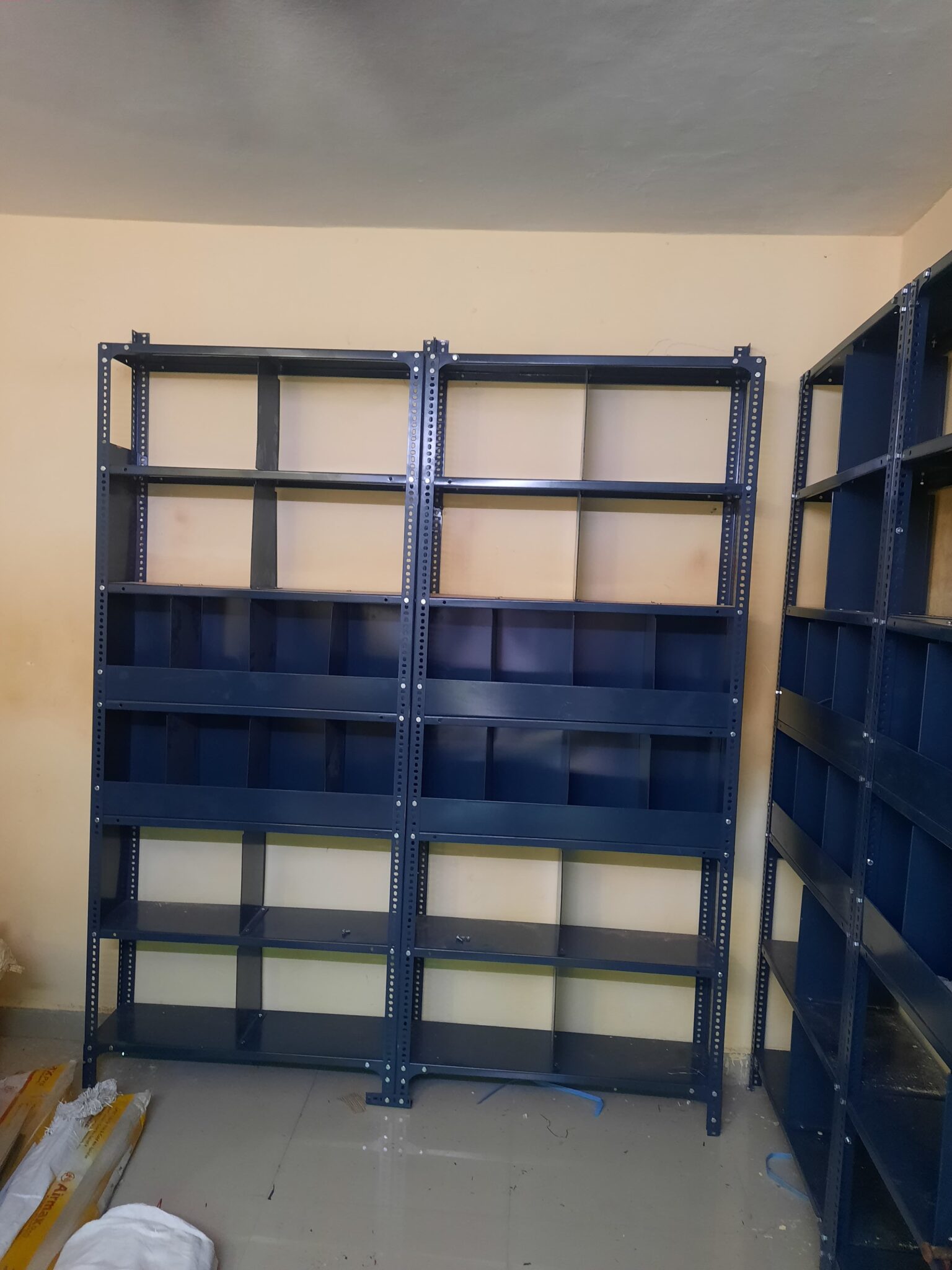 Partition Type Slotted Angle Racks Manufacturer